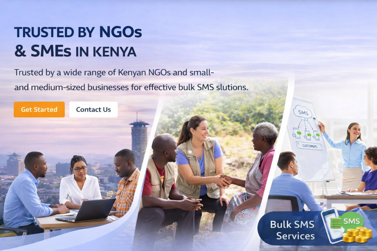 Trusted by NGOs and SMEs